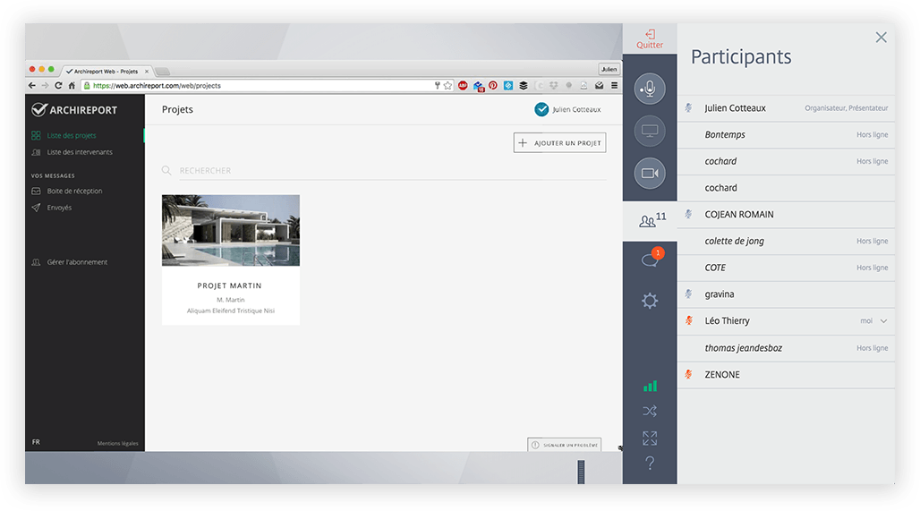 gotomeeting screen