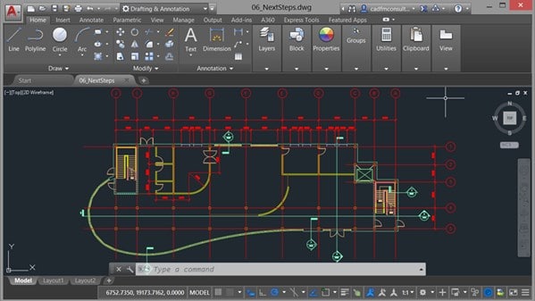 modélisation numérique autocad