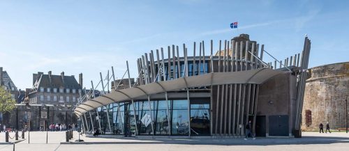 L'office de Tourisme de St Malo, suivi de chantier réalisé avec le logiciel Archireport par Gilles Gouronnec, architecte